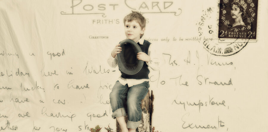Vintage Postcards Mini Photo Session